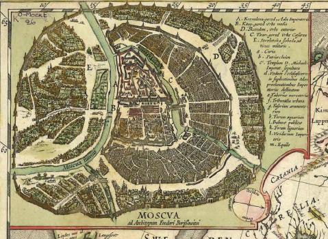 Moscva ad architypum Foedori Borissovitsi. –[Amsterdam, 1614, после 1630].