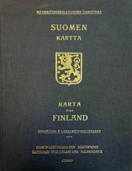 Suomen kartta = Karta över Finland : upprättad å Ländtmäteristyrelsen 1920. - Vantaa : Genimap, 2004.
