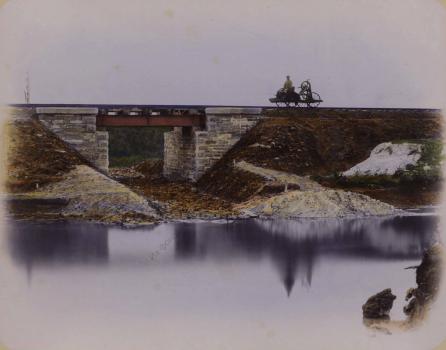 Фотография «Шерер, Набгольц и Ко». Мост через Мокрый Карачан.