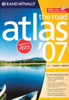 The road atlas: America's road atlas : U. S. Canada Mexico. – Chicago : Rand McNally & company, 2007.  К 4-США 7/388 