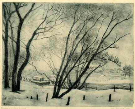 E. S. Kruglikova. Yelagin Island. 1939