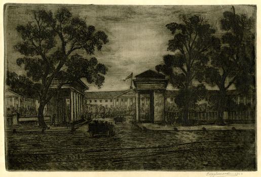 E. S. Kruglikova. Smolny. 1923