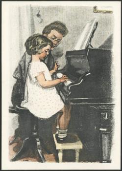 Music Lesson. 1958.