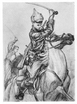 Illustration for N.A.Ostrovsky´s book 