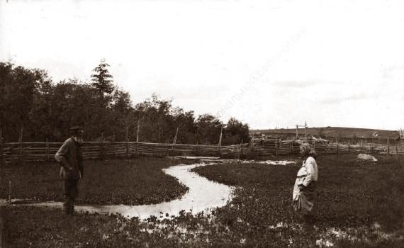 Е. П. Вишняков. Первые шаги Волги. 1892.