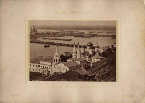 А. О. Карелин. Нижний Новгород. Вид на Благовещенский монастырь. 1880-е.