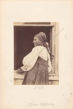 В. А. Каррик. Женщина у окна. 1870-е.