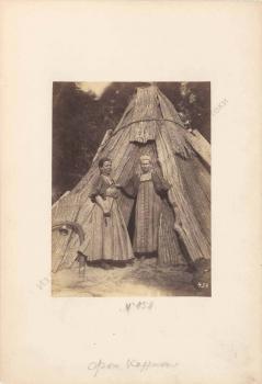 В. А. Каррик. Девушки около древесного шалаша. 1870-е.