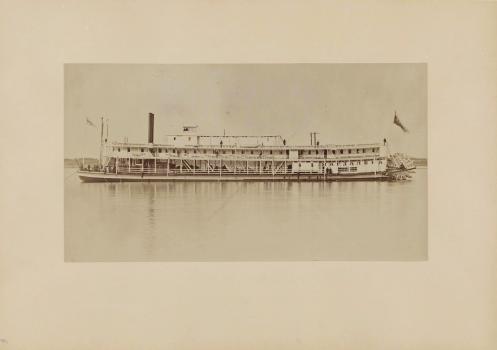 А. О. Карелин. Пароход «Магдалена». 1885.