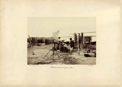 М. П. Дмитриев. Рыбацкие тони в низовьях Волги. 1890-е.